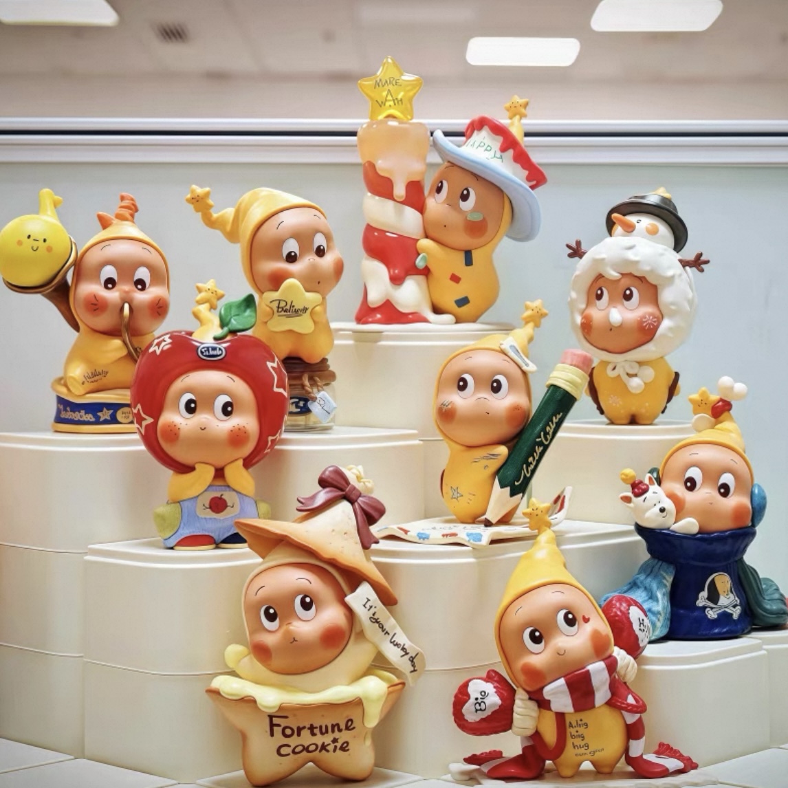 POPMART泡泡玛特来自星星的礼物系列星星人二代手办盲盒潮玩礼物