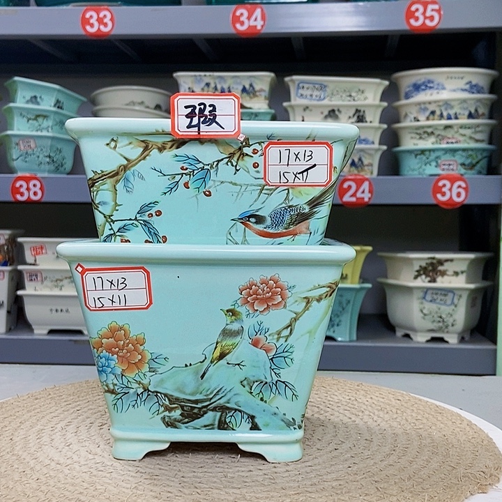 紫砂花瓶紫砂花盆