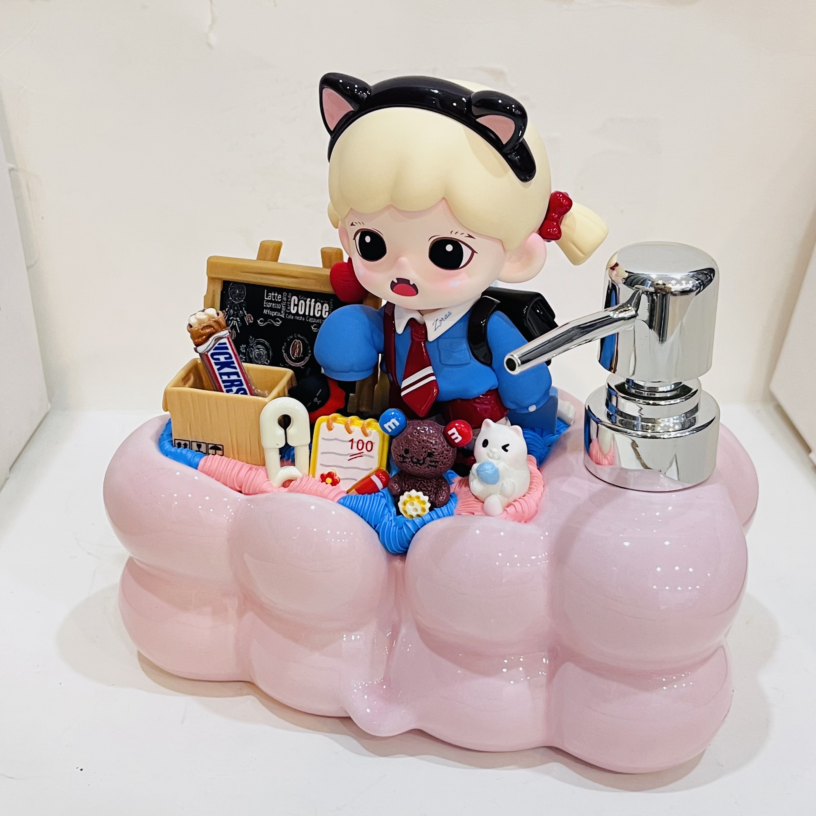 福福【陶瓷补充罐】 手作DIY 创意摆件