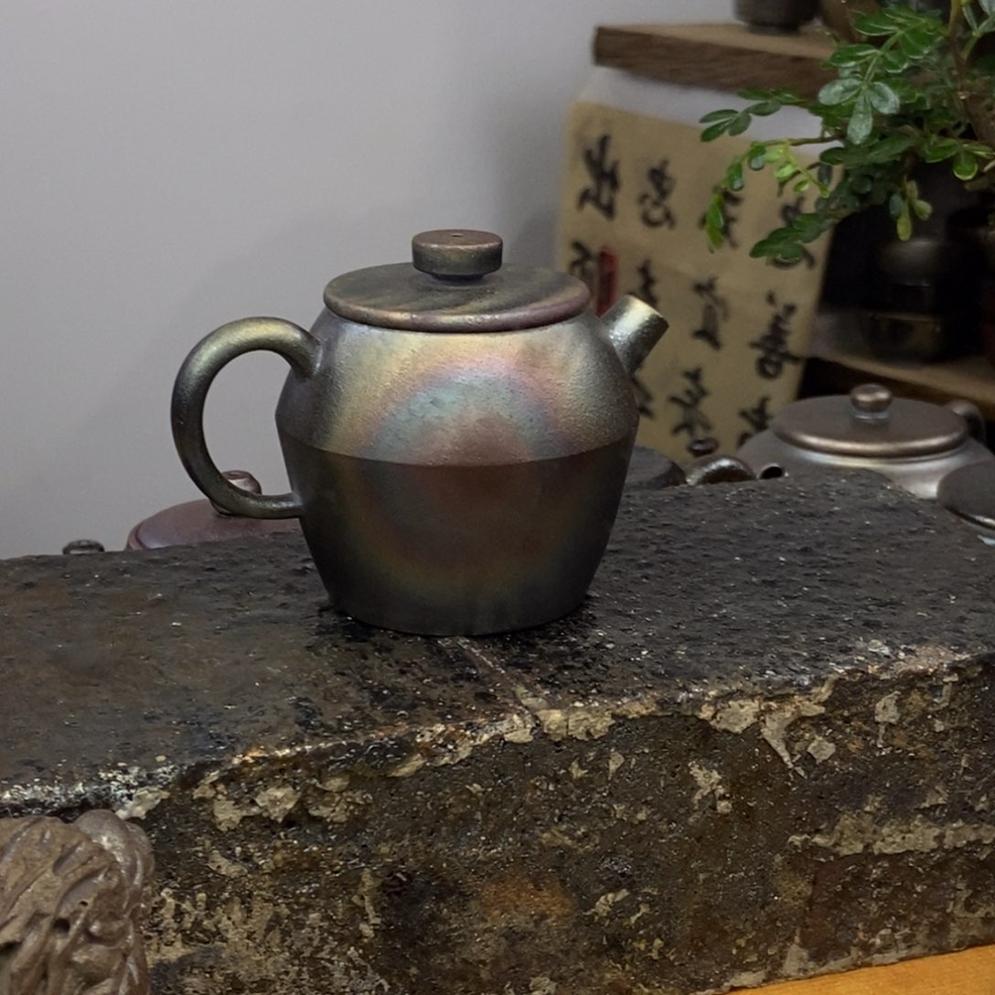 建水紫陶柴烧茶具