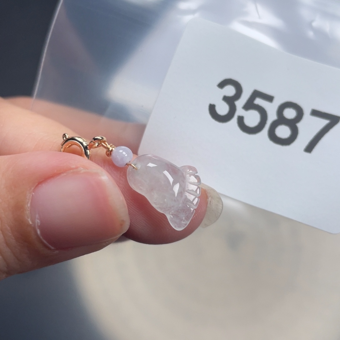 翡翠未镶嵌颈饰天然A货缅甸翡翠