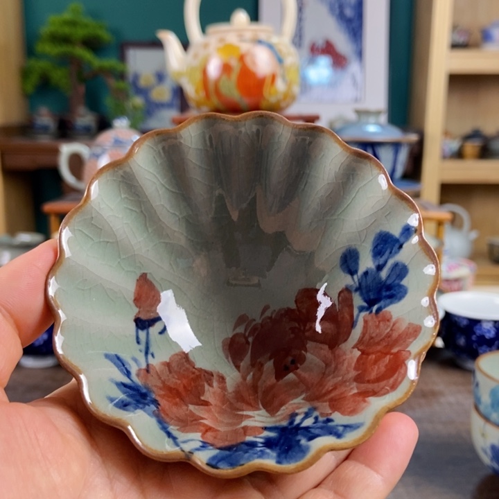 瓷片手工制作工艺精湛等特点