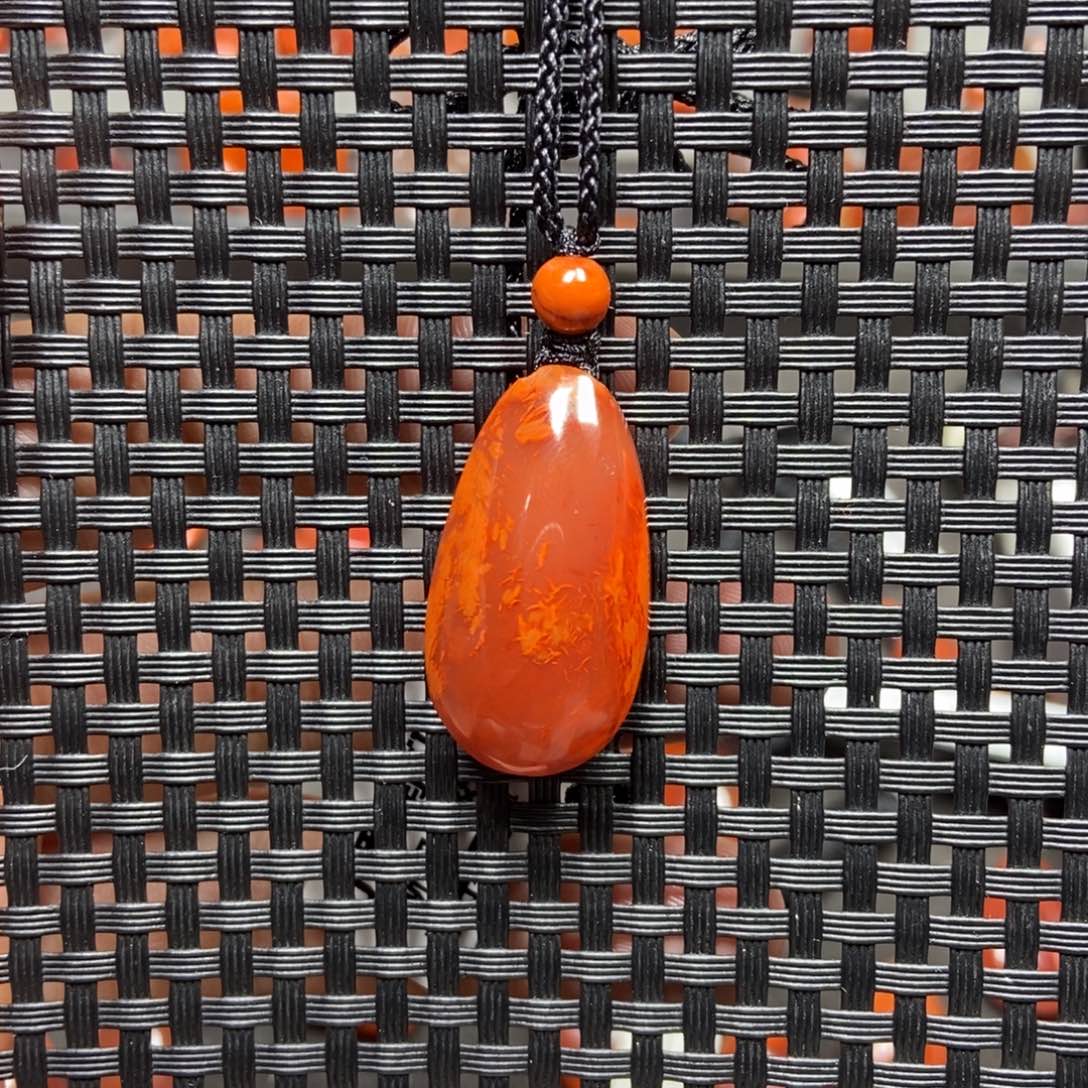 南红玛瑙吊坠(不含链)未镶嵌