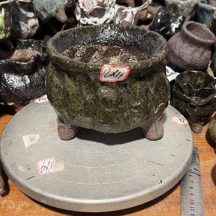 粗陶花盆制作就这样的