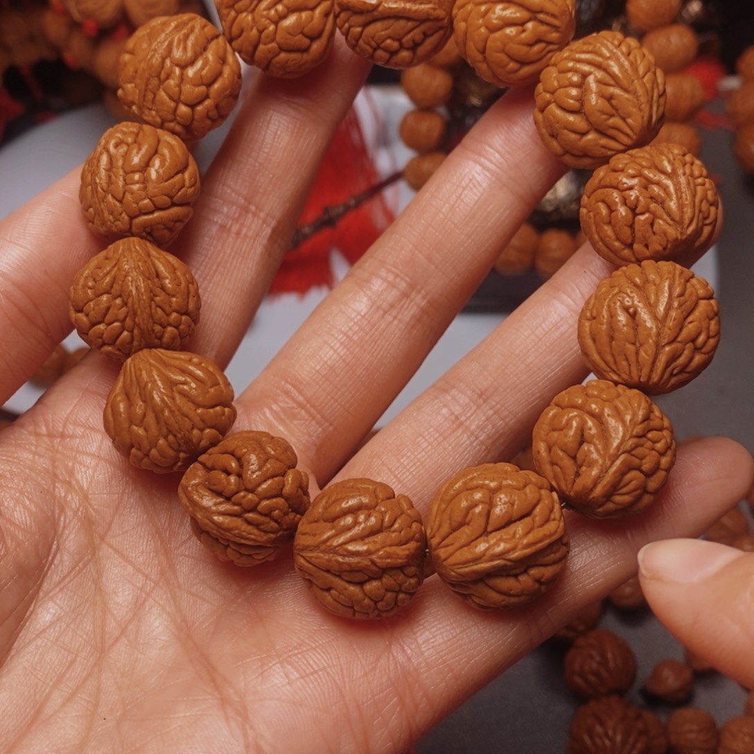 桃核吊坠桃枭手串1