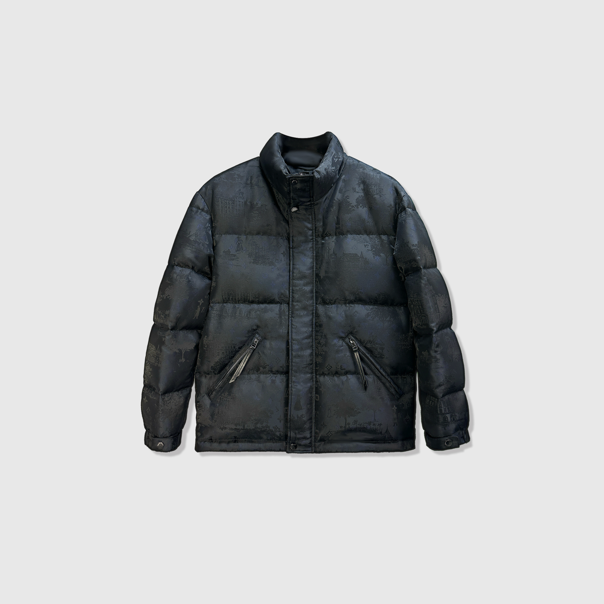 2025年冬装新款立领时尚百搭休闲轻薄加厚保暖男士羽绒服59975