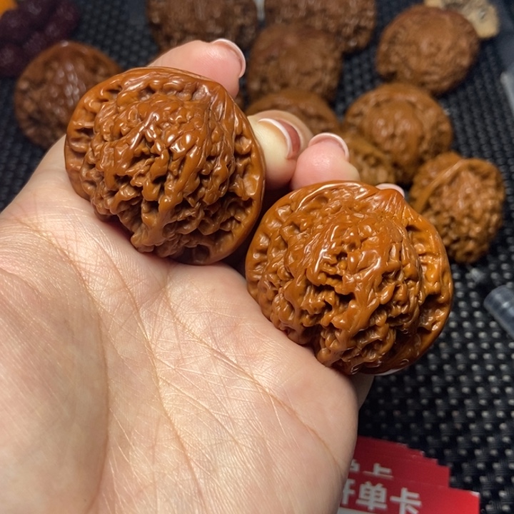 把件文玩核桃满天星