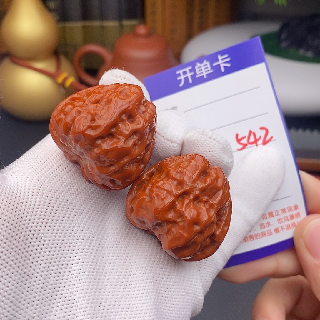 文玩核桃把件35蛤蟆头542