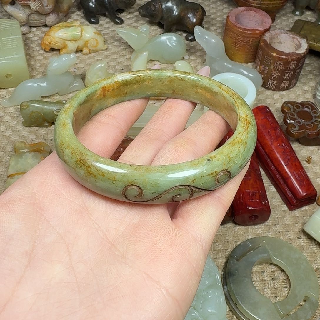 白玉菩提吊坠挂件