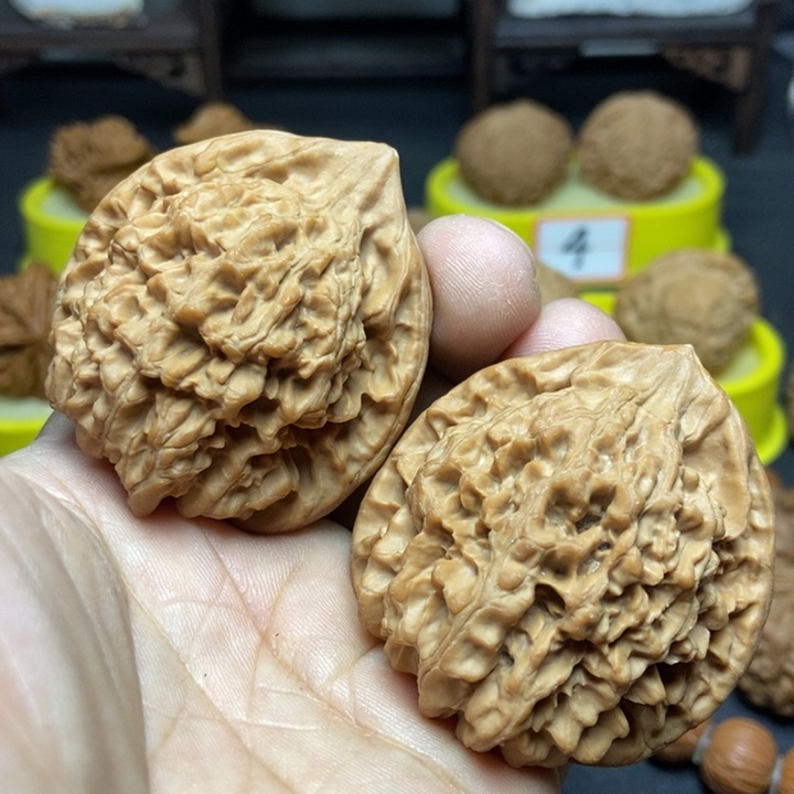 核桃麒麟纹大官帽001