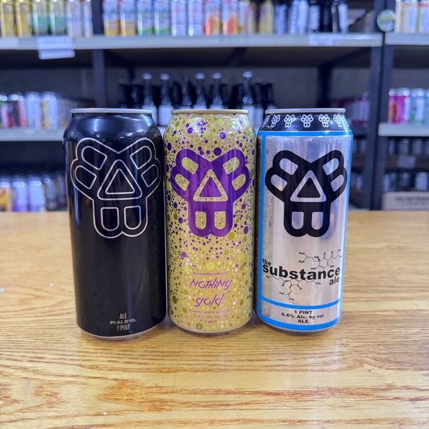 Burlington比尔斯兄弟啤酒3瓶473毫升✖️3瓶