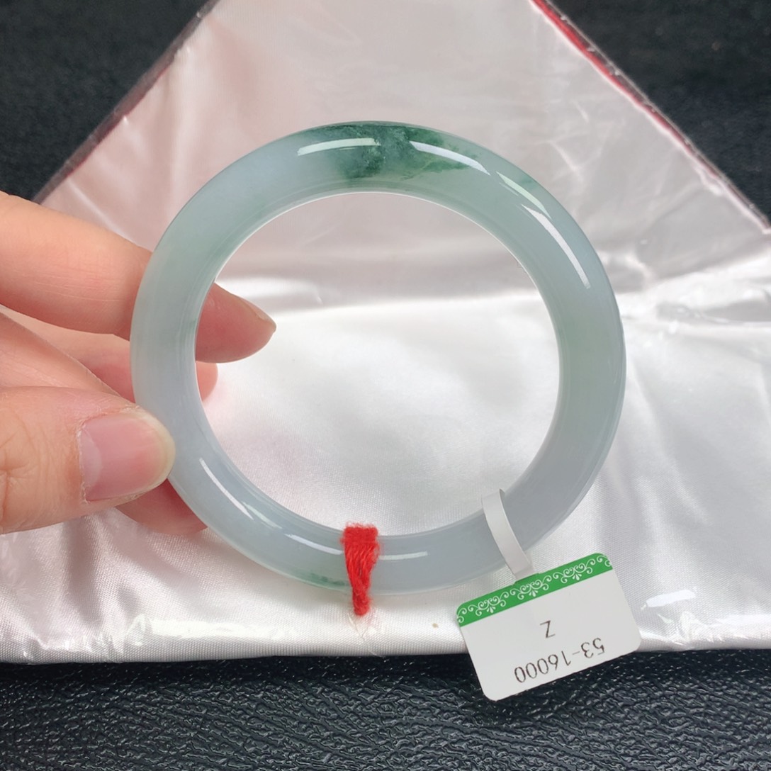 翡翠手镯未镶嵌54圆