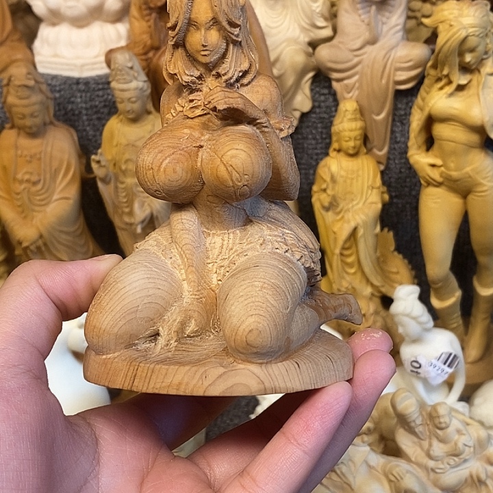 柏木（崖柏）崖柏瑕疵美女