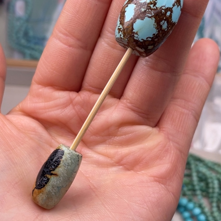 绿松石珠宝奇石未镶嵌