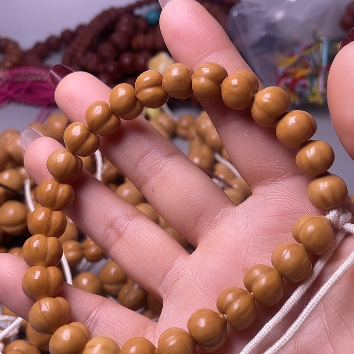 手串猴头核桃11尺寸镜面柯基屁桃手持全品无暇