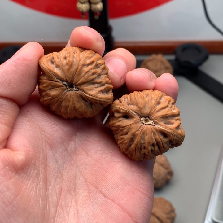 桃核把件金*37精品铁锤