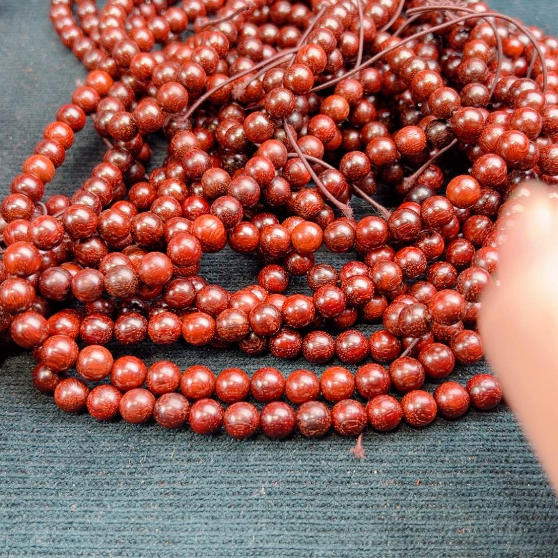 小叶紫檀手串/手链08干磨原滋原味泥料