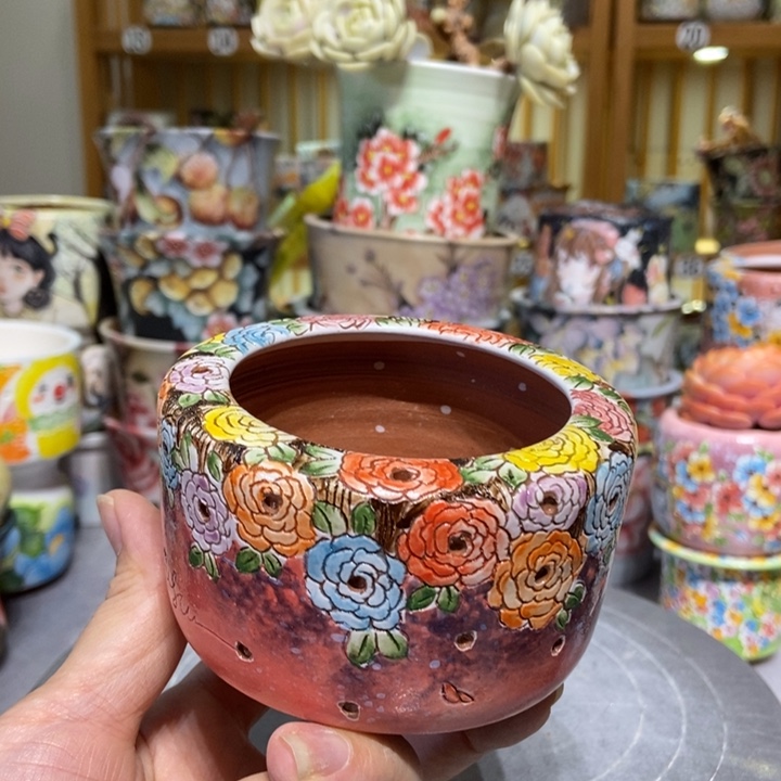 景德镇艺术手绘作品