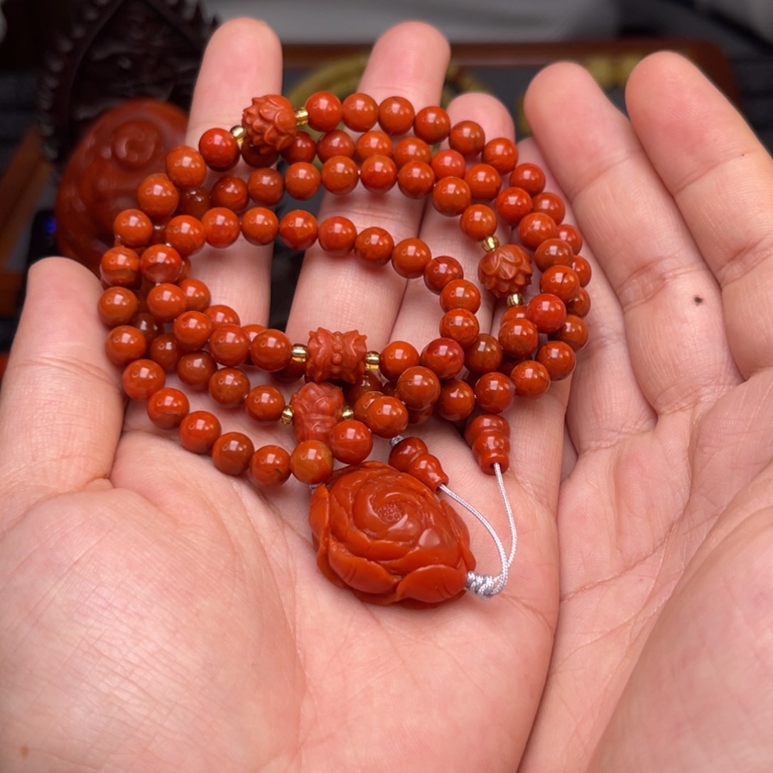 南红玛瑙卡6➕尺寸未镶嵌