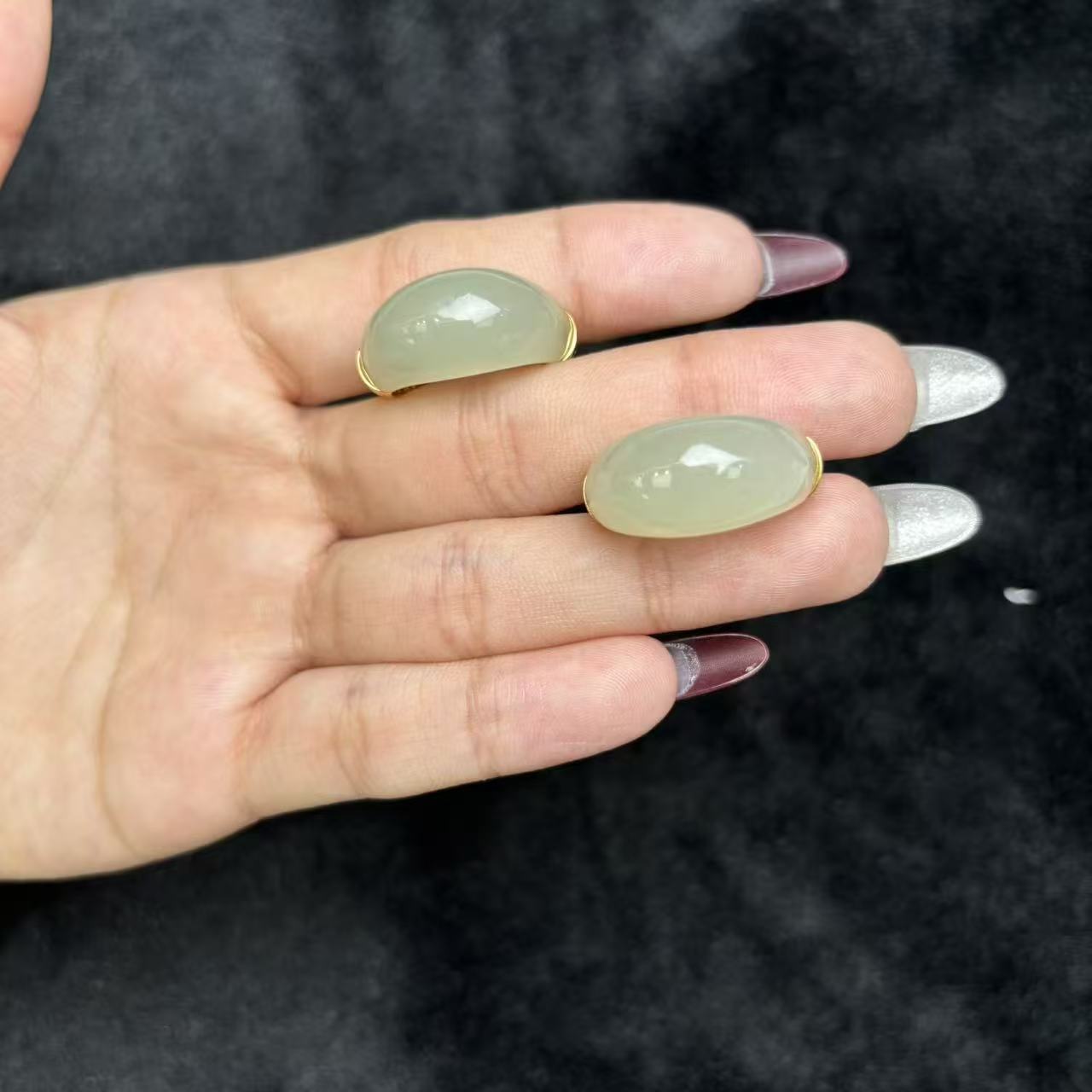 【玉经纶】204827/Q103-和田玉戒指-多样性发其一