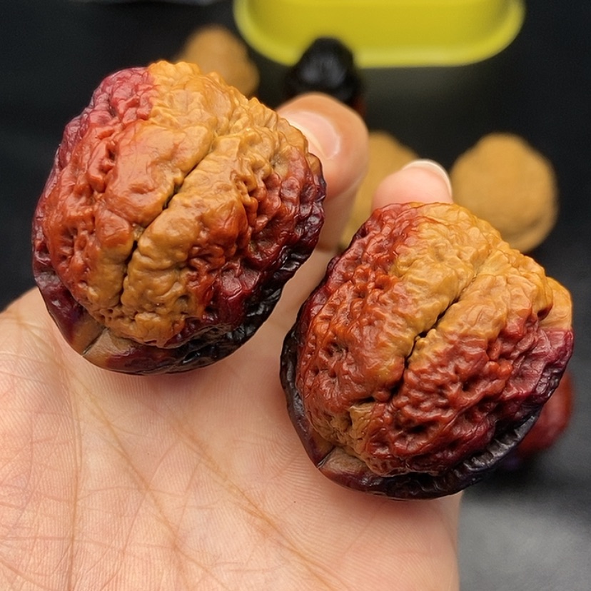【闪购商品】把件文玩核桃40尺老蟾头
