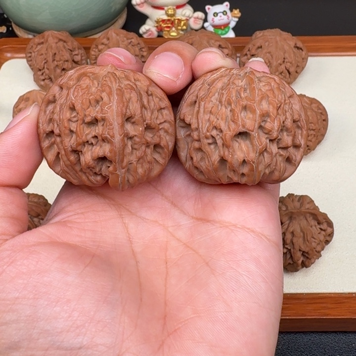 把件文玩核桃全品磨盘42