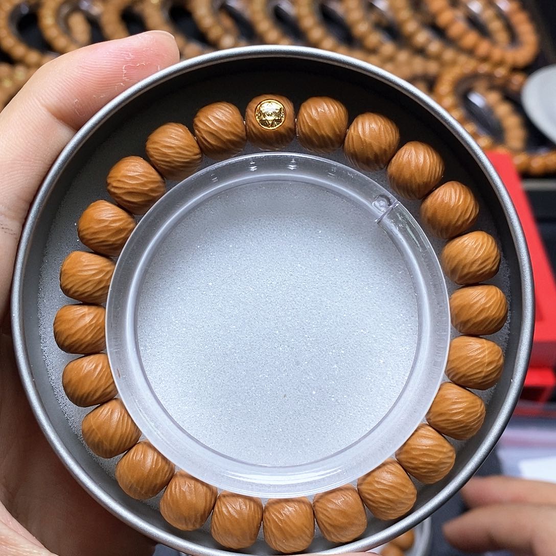 猴头核桃手串金标千刃云锦尺寸10左右全品60号