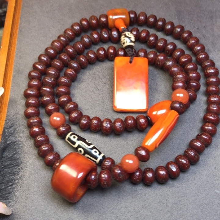 凤眼菩提吊坠凤眼