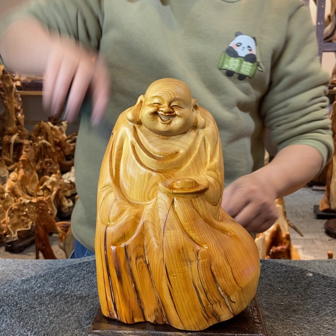 柏木（崖柏）太行崖柏根雕摆件