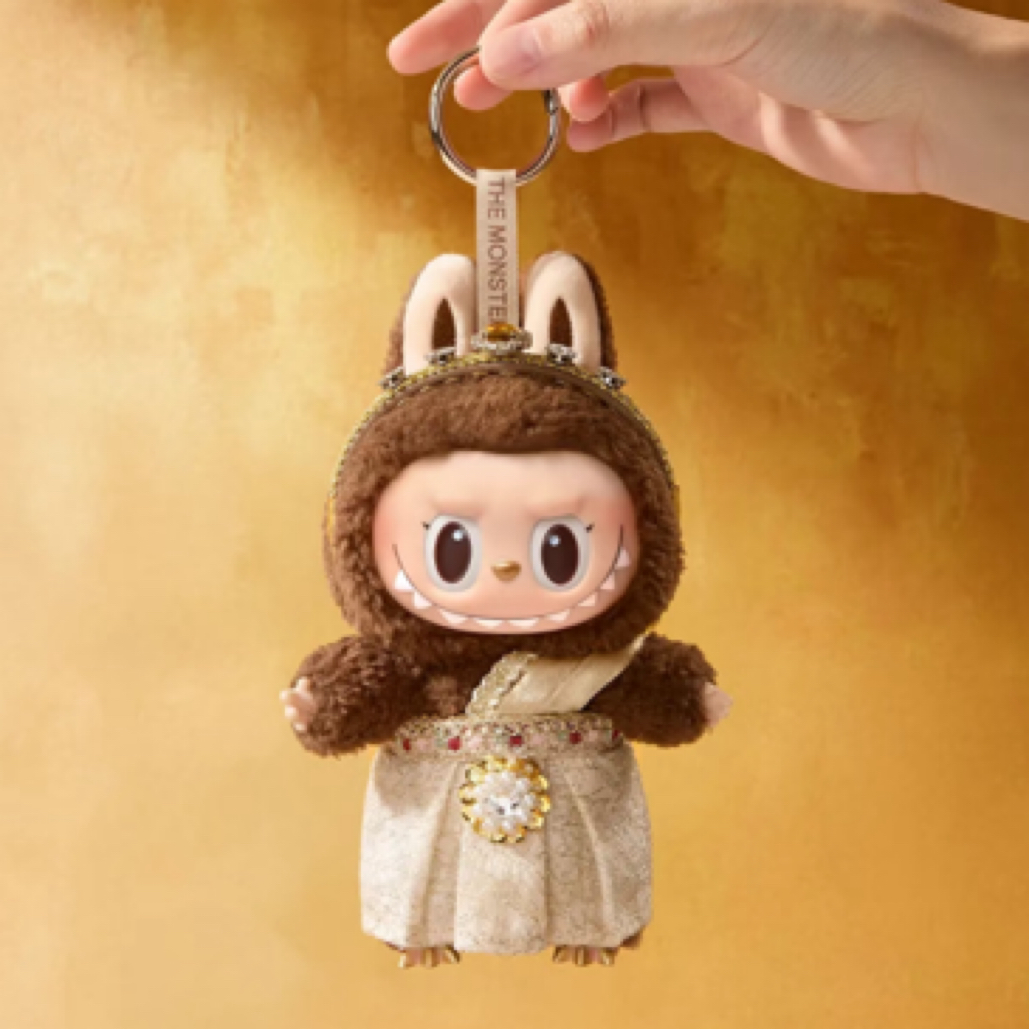  泰国限定 幸运毛绒搪胶挂件非原版