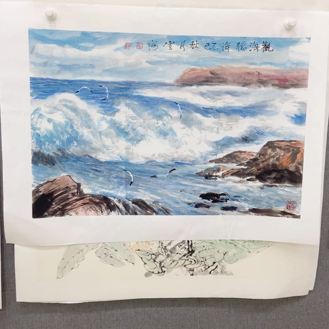 国画手写手绘作品100