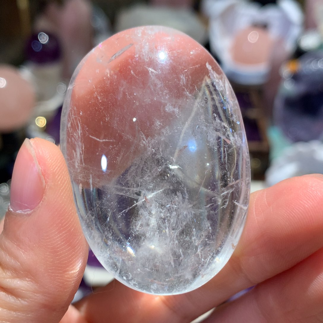 水晶手握未镶嵌白水晶