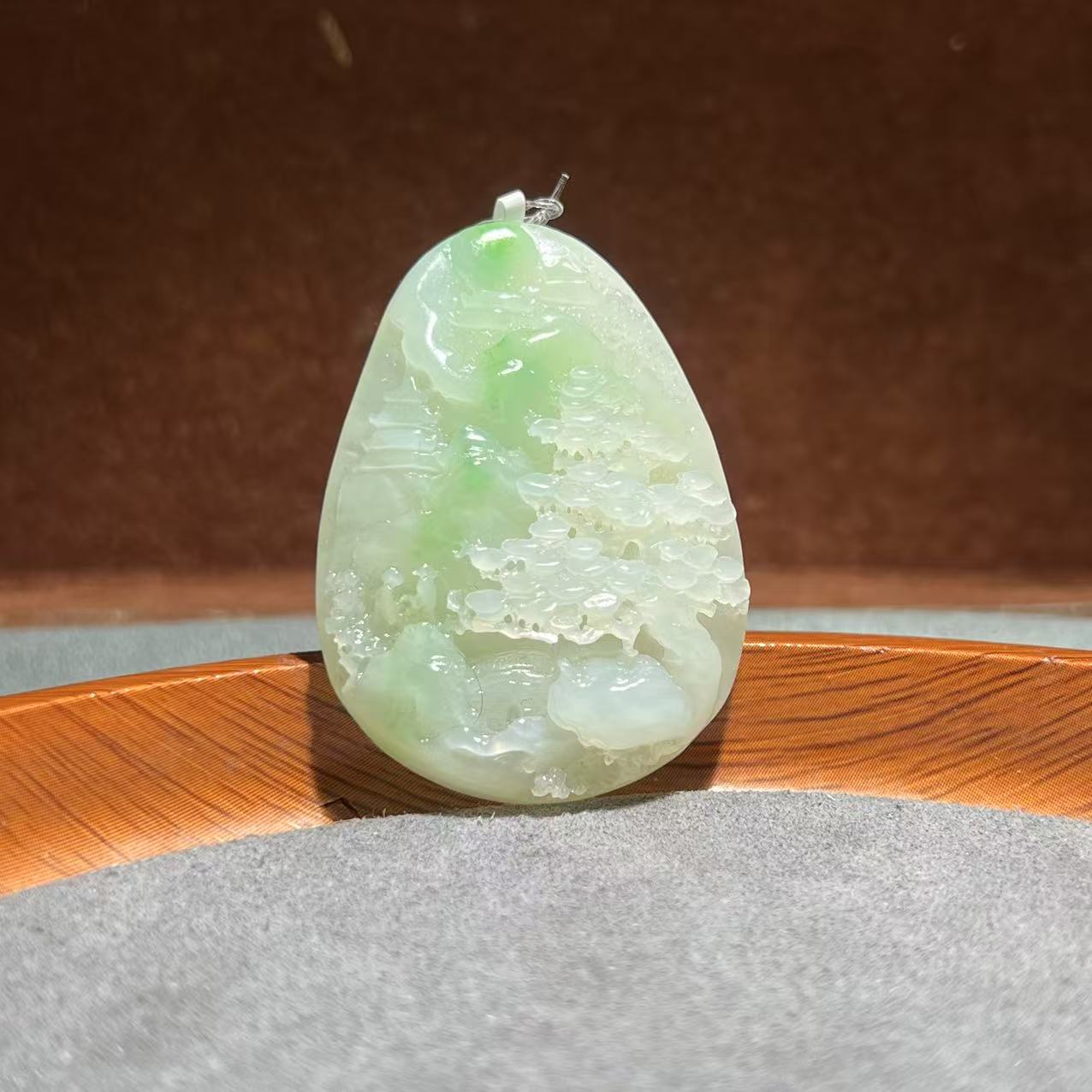 【张老斯珠宝】天然和田玉吊坠lx11029（多样性发货 拍一发一）