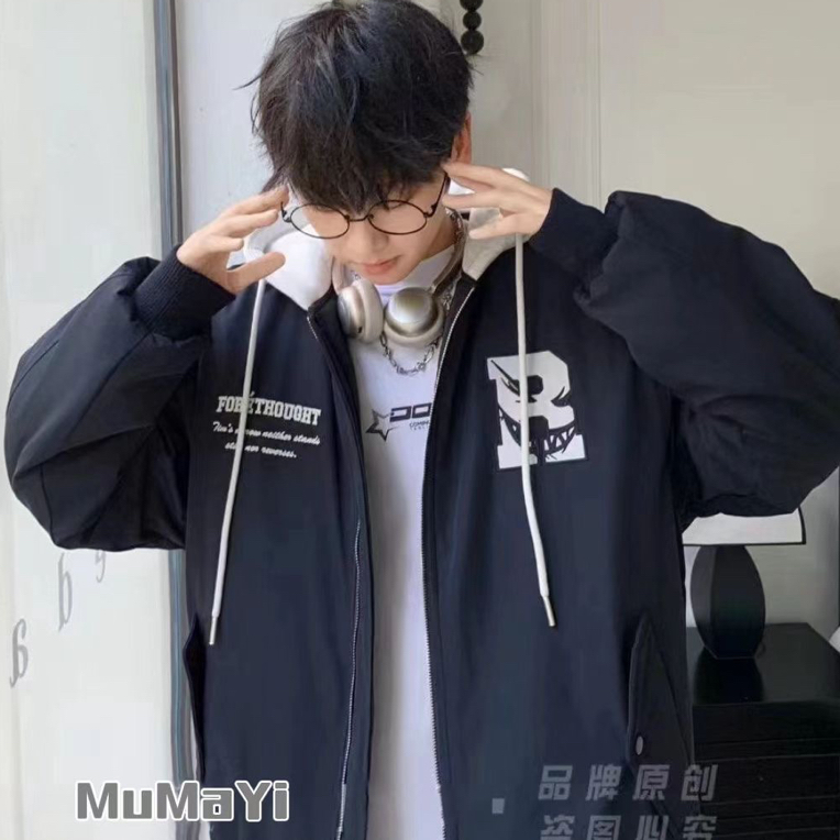 2025年冬季男大童时尚酷帅夹棉飞行服线下实体高品质