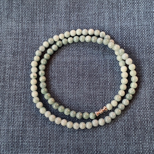 冰晴圆珠设计款男女通用妈妈链长链