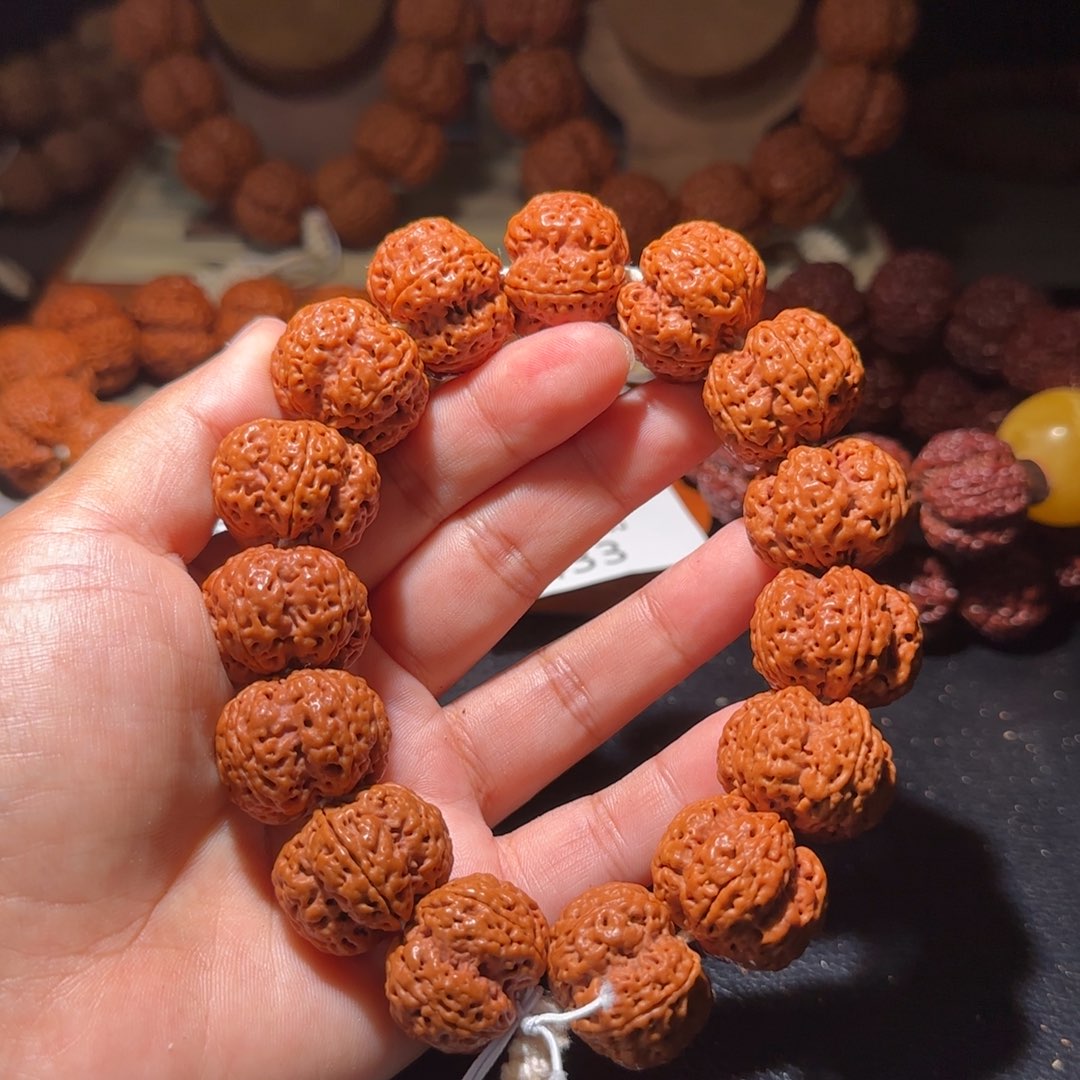 金刚菩提吊坠23麒麟梅花定制