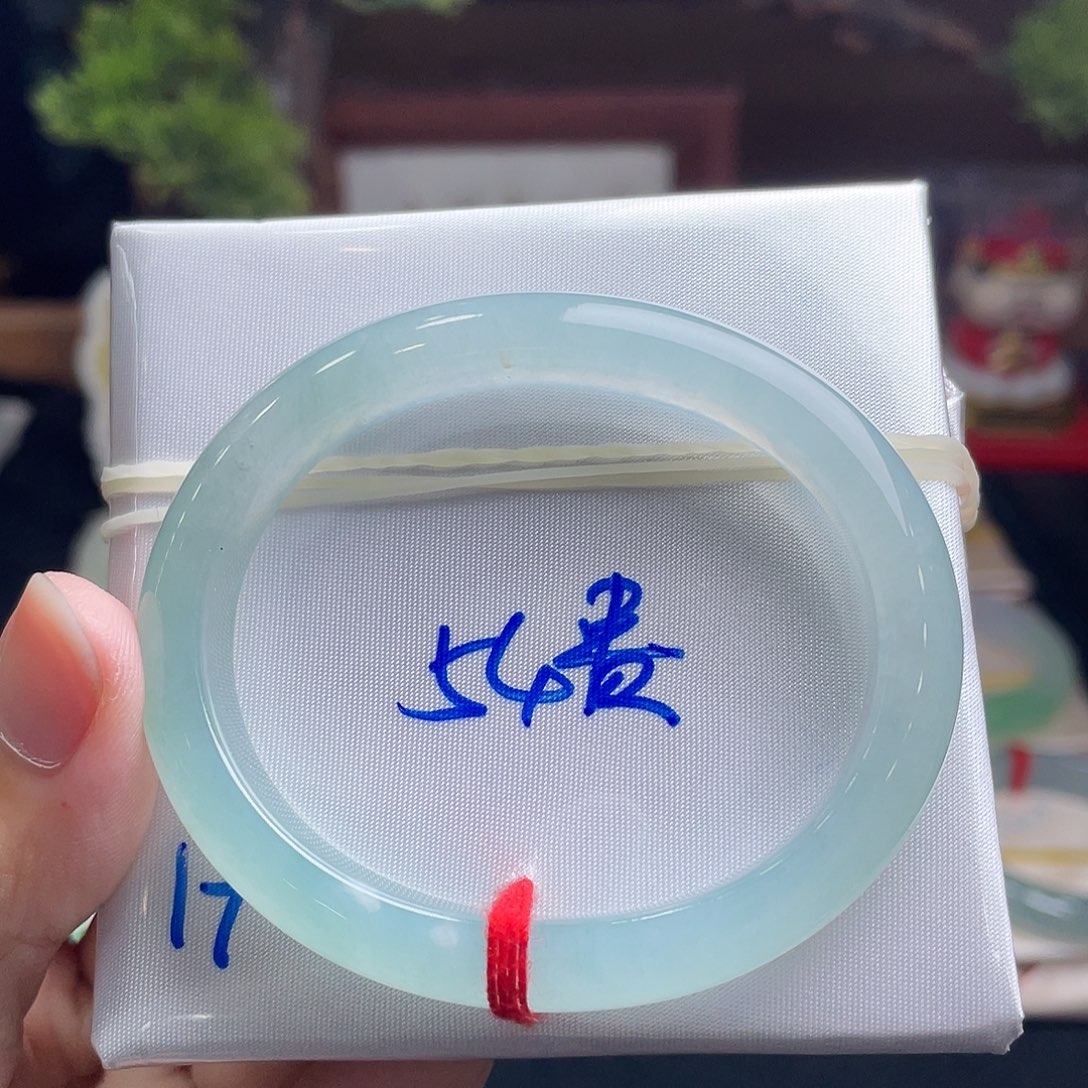 未镶嵌手镯翡翠8号 54贵妃 