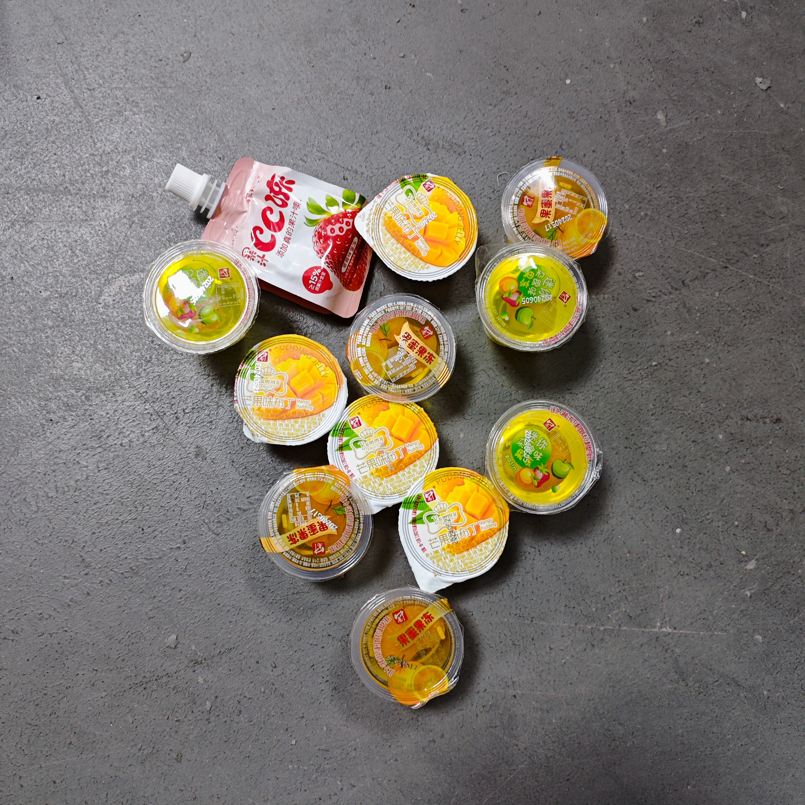 中意混合果冻布丁组合2斤/4斤