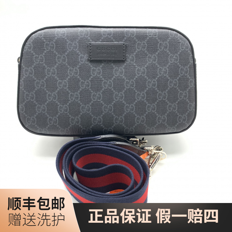 95新 GUCCI/古驰 古驰黑老花相机包/10020211肩包 男包 时尚 经典