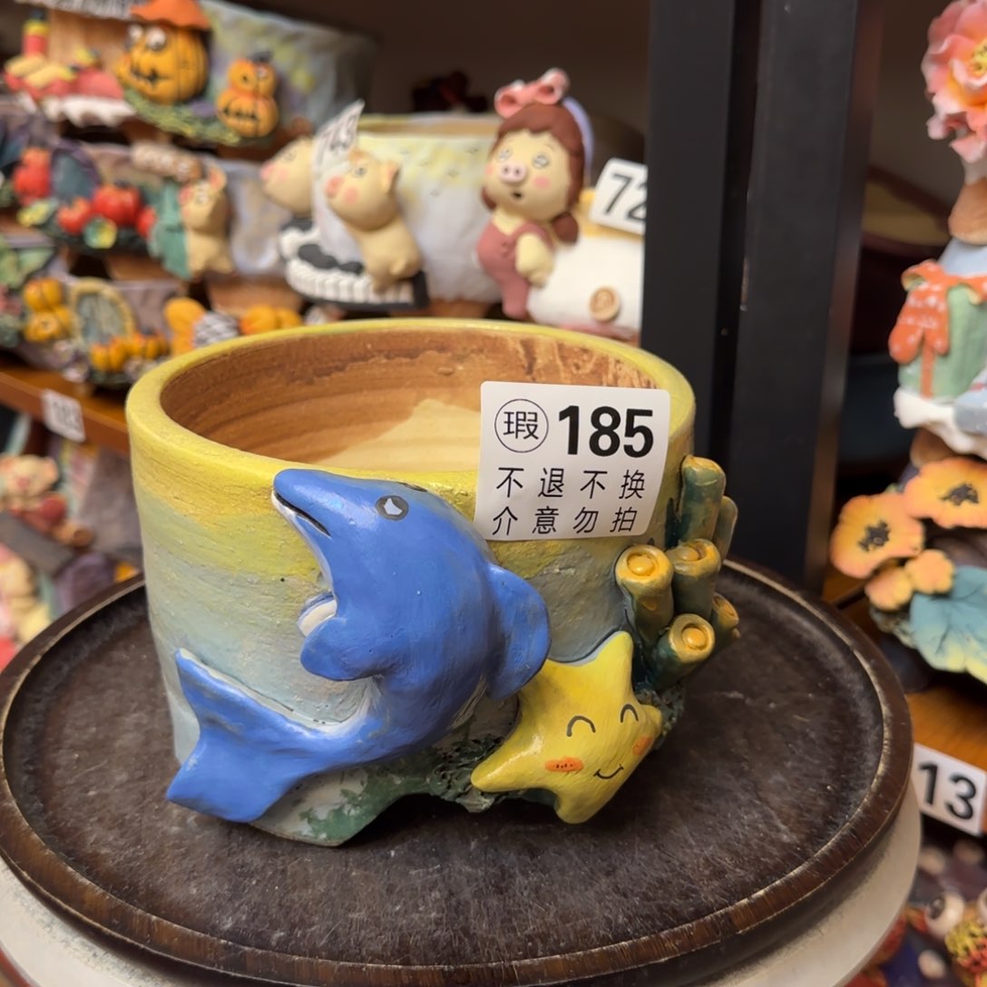 【闪购商品】陶瓷粗陶手捏