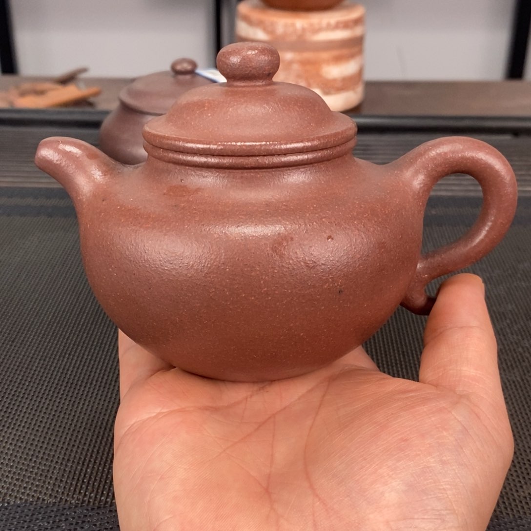 茶壶紫砂莲子容量330毫升