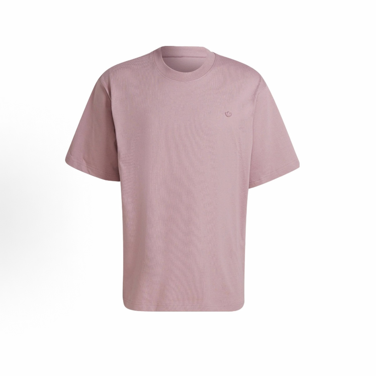 adidas 系列 印花纯色运动针织透气宽松圆领短袖T恤  HC4515