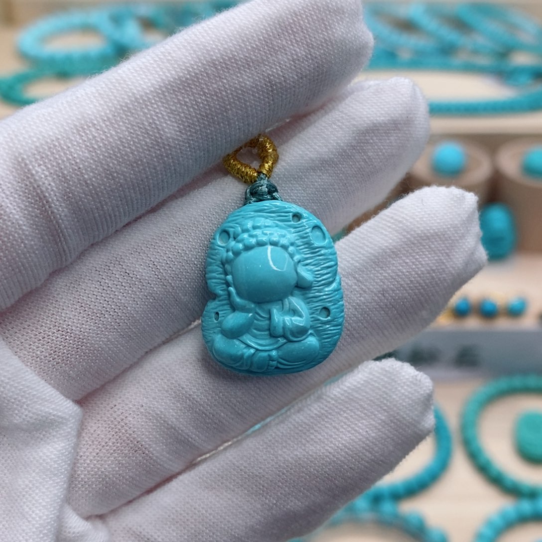 绿松石珠宝奇石未镶嵌