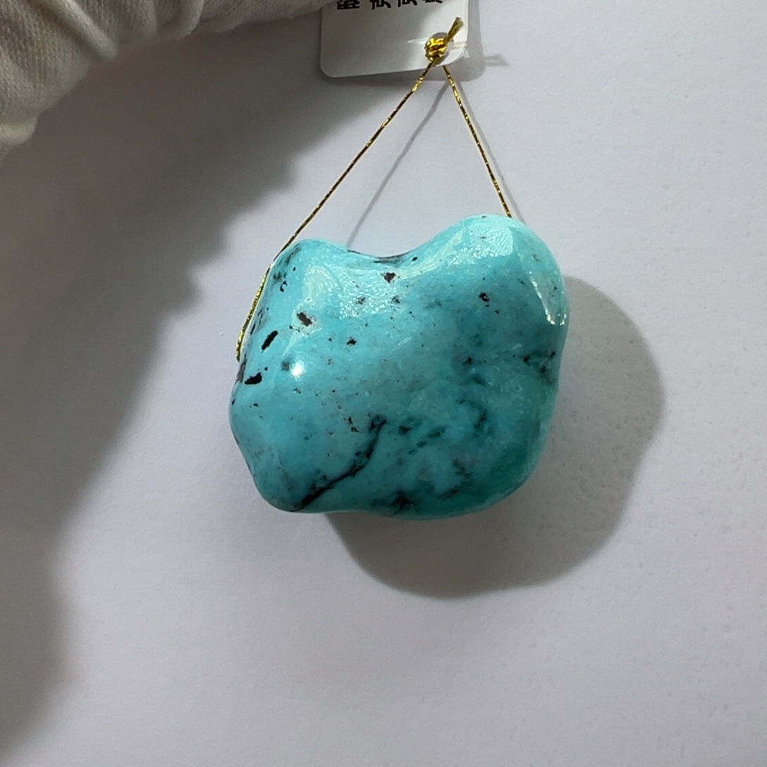 绿松石未镶嵌挂件