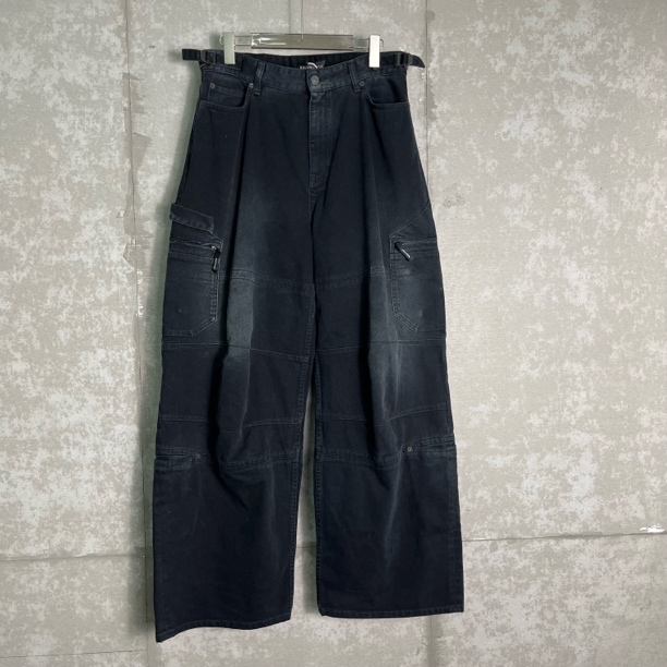 未使用 Balenciaga/巴黎世家 XS*1/巴黎世家cargo伐木裤/10551