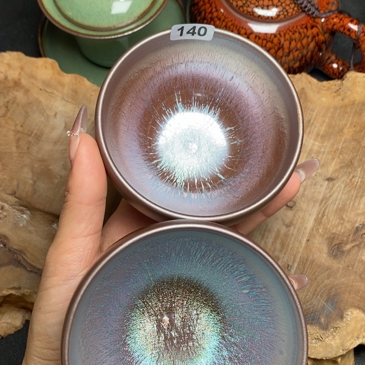 茶盏建窑建盏主人杯140微瑕