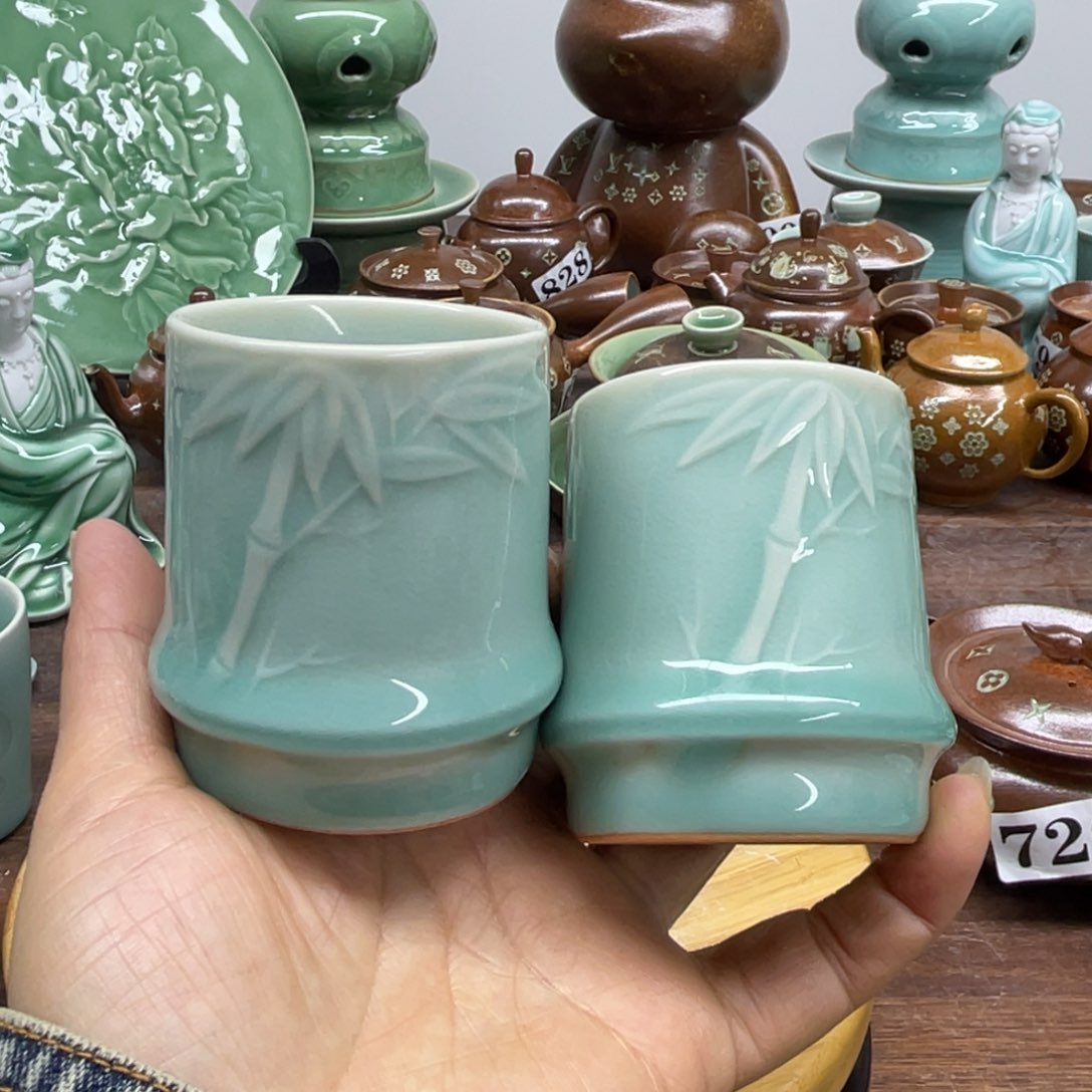 微瑕特价青瓷青瓷
