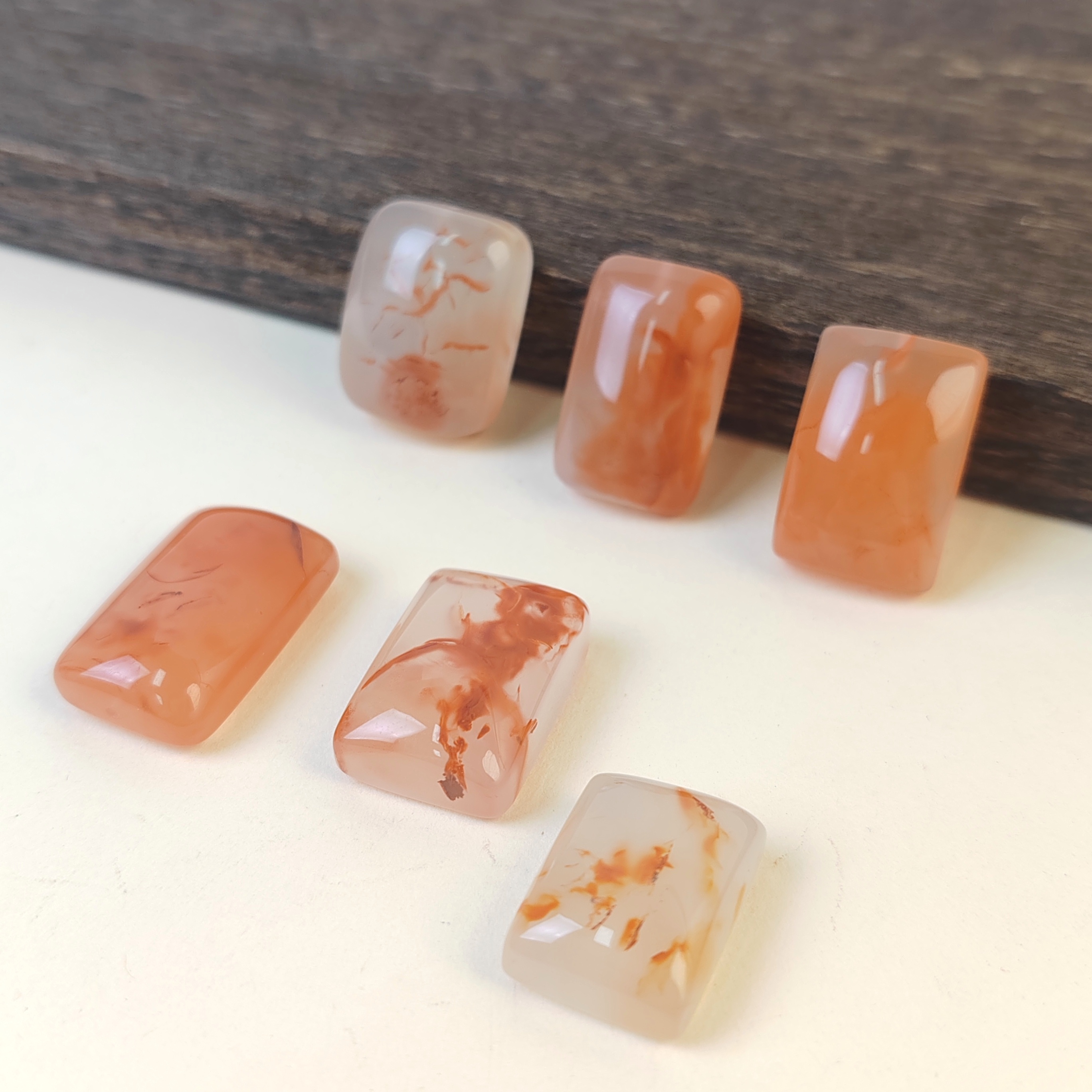 冰飘南红【大】无事牌吊坠项链（随机发一，不挑选）