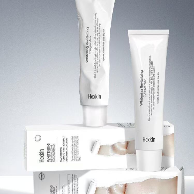 【官方正品】Hexkin赫诗琴人皮胶原蛋白面膜小白管胶原灌注补水保湿