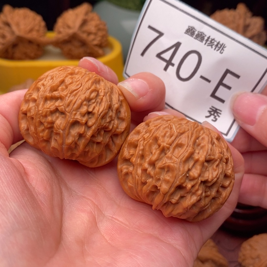 文玩核桃把件正磨40